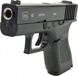 Skleplolki PISTOLET KULKI TŁUMIK GLOCK ASG METAL 800 GRATIS 2