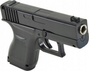 Skleplolki PISTOLET KULKI TŁUMIK GLOCK ASG METAL 800 GRATIS 5