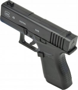 Skleplolki PISTOLET KULKI TŁUMIK GLOCK ASG METAL 800 GRATIS 10