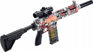 Skleplolki BEZPIECZNY KARABIN NA STRZAŁKI ŁUSKI PISTOLET 3