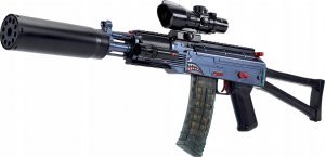 Skleplolki BEZPIECZNY KARABIN OGROMNY AUTOMAT KULKI ŻELOWE PISTOLET Z ŁUSKAMI 2