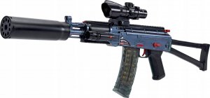 Skleplolki BEZPIECZNY KARABIN OGROMNY AUTOMAT KULKI ŻELOWE PISTOLET Z ŁUSKAMI 6