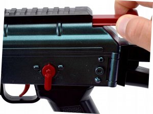 Skleplolki BEZPIECZNY KARABIN OGROMNY AUTOMAT KULKI ŻELOWE PISTOLET Z ŁUSKAMI 7