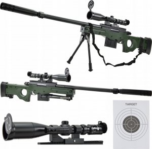 Galaxy WIELKI KARABIN PISTOLET NA KULKI SNAJPERKA GRATIS 9
