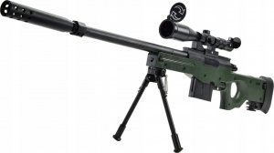 Galaxy WIELKI KARABIN PISTOLET NA KULKI SNAJPERKA GRATIS 10