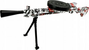 Chenghai KARABIN AUTOMAT KULKI ŻEL DP-28 PISTOLET WYRZUTNIA 4