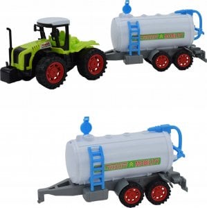 Skleplolki TRAKTOR CIĄGNIK PRZYCZEPY ZABAWKA ZESTAW FARMER 4