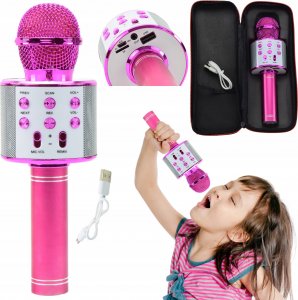 Skleplolki MIKROFON KARAOKE GŁOŚNIK BLUETOOTH BEZPRZEWODOWY 1