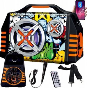Głośnik Manta Głośnik Bluetooth Manta Helios 2 Karaoke Radio FM 1