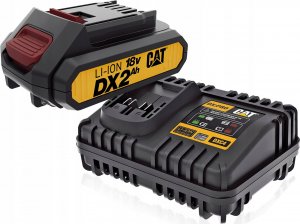 CAT Akumulator CAT DXB2 18V 2.0Ah + Ładowarka DXC4 4A 1