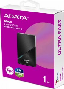 Dysk zewnętrzny SSD ADATA SE920 1TB Czarny (SE920-1TCBK) 4