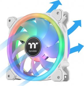 Wentylator Thermaltake SWAFAN 12 RGB Snow 3-pack + Hub (CL-F145-PL12SW-A) 3