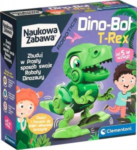 Clementoni Zestaw konstrukcyjny Dinobot T-Rex 1