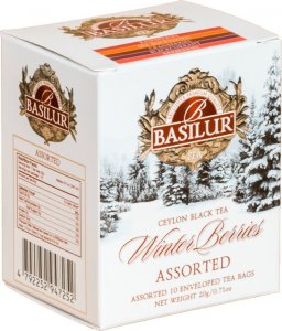 Basilur Basilur WINTER BERRIES zestaw herbat 5 SMAKÓW OWOCOWYCH Z JAGODAMI 10 x 2 g 3