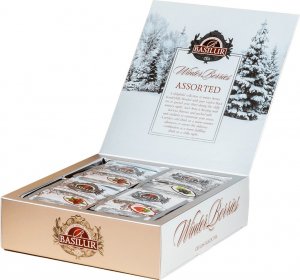 Basilur Basilur WINTER BERRIES ASSORTED zestaw 4 smaków ŻURAWINA PORZECZKA 40 x 2 g 3