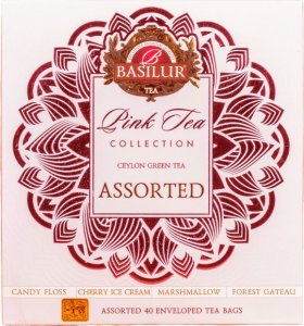 Basilur Basilur PINK TEA COLLECTION zestaw herbat 4 SMAKI na PREZENT - 40 szt. 3