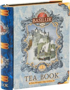 Basilur Basilur TEA BOOK VOL. I MINI herbata czarna MIGDAŁY piramidki - 2x5g 1