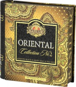 Basilur Basilur ORIENTAL COLLECTION II ASSORTED zestaw herbat 4 smaki TOREBKI 32 szt 2