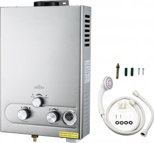 Przepływowy podgrzewacz wody Heckermann Gazowy podgrzewacz wody Heckermann JSD-HB03 Bojler 18L LPG 4