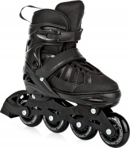 Rolki Raven Inlineskates Oxen rekreacyjne regulowane czarne r. 38-42 1