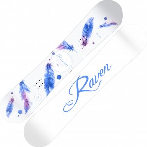 RAVEN Deska snowboardowa Raven Mia White 139cm 1