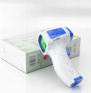 Termometr MEDICAL Infared Thermometer medyczny na podczerwień bezdotykowy + baterie (XL-F02) 2