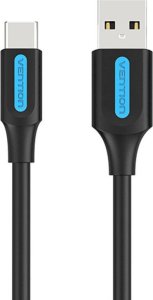 Kabel USB Vention Kabel USB 2.0 A do USB-C 3A Vention COKBH 2m Czarny 1