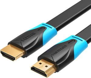 Kabel Vention Płaski kabel HDMI 1,5m Vention VAA-B02-L150 (Czarny) 1