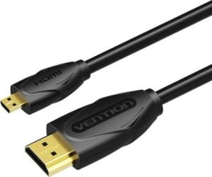 Kabel Vention Kabel micro HDMI 1,5m Vention VAA-D03-B150 (Czarny) 1