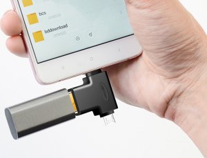 Adapter USB Vention Adapter OTG USB do USB-C i micro USB Vention CDIB0 7