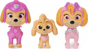 Figurka Spin Master Psi Patrol Movie 3 Mighty Zestaw 3 Małe figurki Sky 7