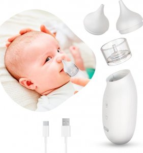 Neno Aria – bezprzewodowy elektroniczny aspirator do udrażniania nosa u dzieci 8
