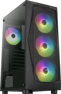 Obudowa Aerocool Aerocool Falcon V2 Midi-Tower - Acrylglas schwarz 1
