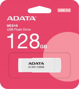Pendrive ADATA Pendrive UC310 128GB USB3.2 biały 1