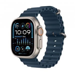 Smartwatch Apple Watch Ultra 2 GPS + Cellular 49mm Titanium Case Ocean Band Niebieski (MREG3GK/A) 1