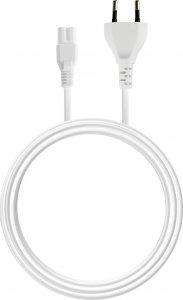 Kabel zasilający Amazon Kable Zasilające Zamienne Do Konsol PS4 Xbox One S/X 3.65m FT2 300V Białe 1