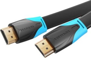 Kabel Vention Płaski kabel HDMI 0,75m Vention VAA-B02-L075 czarny 1