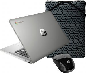 Laptop HP Laptop HP Chromebook 14a-na1083cl / 67U94UA / Intel N4500 / 4GB / eMMC 128GB / Intel UHD / FullHD / Chrome OS / Srebrny 1