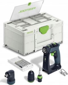 Wiertarko-wkrętarka Festool Wiertarko-wkrętarka Festool CXS 18-Basic-Set 18V 1