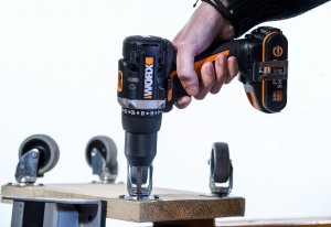 Wiertarko-wkrętarka Worx WX102 20 V 2 x akumulator 2 Ah 11