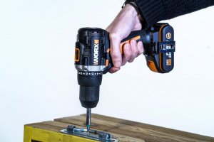 Wiertarko-wkrętarka Worx WX102 20 V 2 x akumulator 2 Ah 7