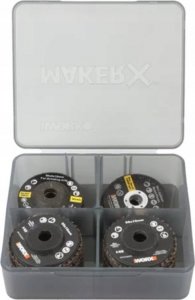 Worx Tarcze do szlifierki 50mm MakerX WORX WA7213 16szt 1