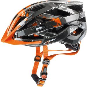 Uvex Kask rowerowy Uvex I-vo c kolor srebrno-pomarańczowy, roz. 55-60 (41417 - 4141717) 1