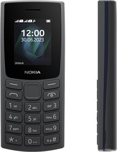 Telefon komórkowy Nokia 105 Dual SIM, 4G, černá (2023) 3