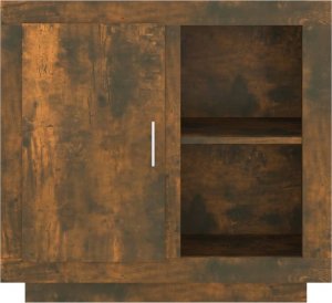 vidaXL Szafka, przydymiony dąb, 80x40x75 cm 5