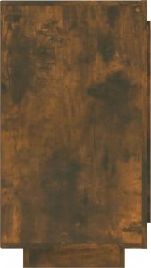 vidaXL Szafka, przydymiony dąb, 80x40x75 cm 6