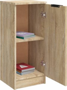 vidaXL Szafka, dąb sonoma, 30x30x70 cm, materiał drewnopochodny 5