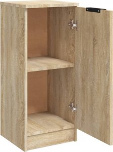 vidaXL Szafka, dąb sonoma, 30x30x70 cm, materiał drewnopochodny 7