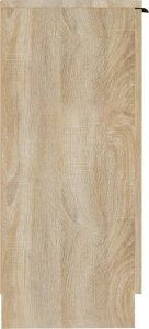 vidaXL Szafka, dąb sonoma, 30x30x70 cm, materiał drewnopochodny 8