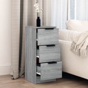 vidaXL Szafka, szary dąb sonoma, 30x30x70 cm cm 3